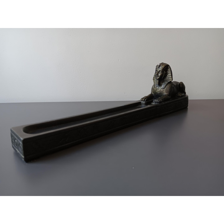 Egyptische sfinx wierookhouder