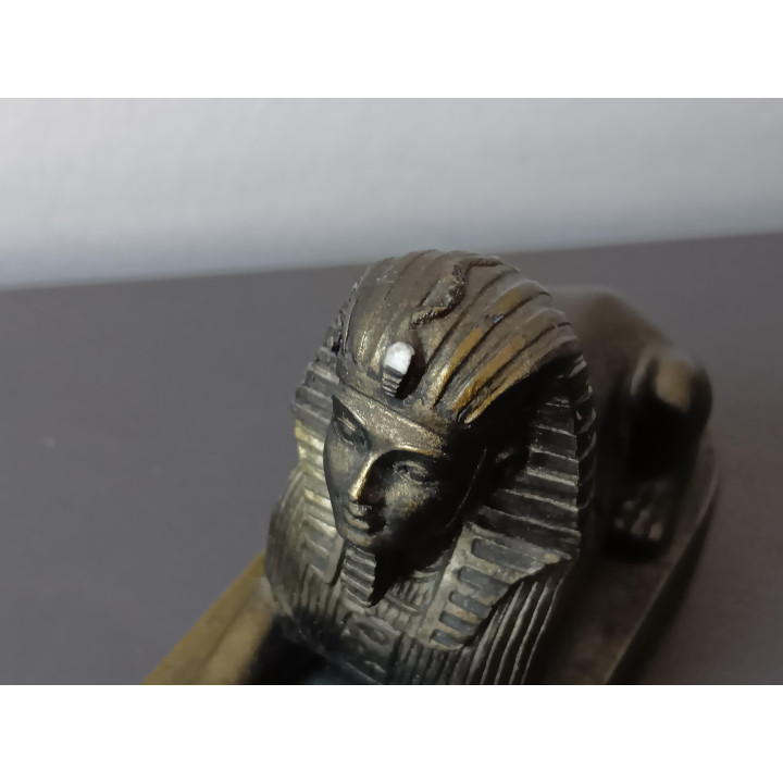 Egyptische sfinx wierookhouder
