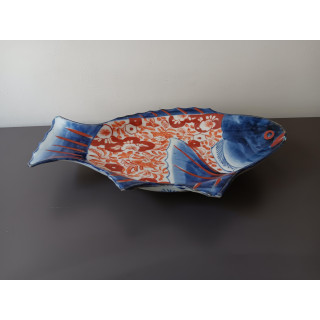 Japans Imari porseleinen visschaal