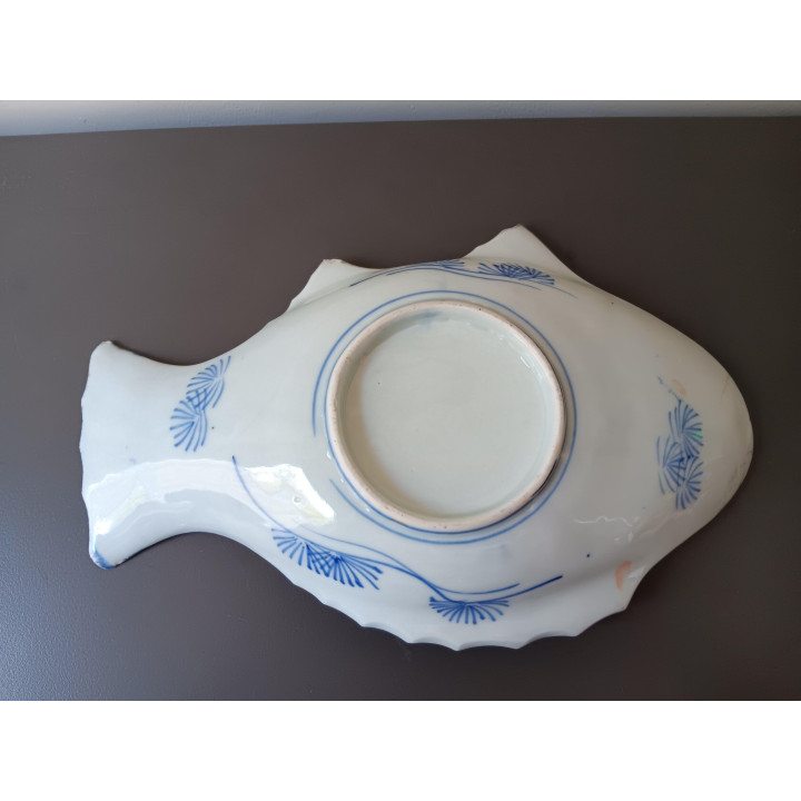 Japans Imari porseleinen visschaal