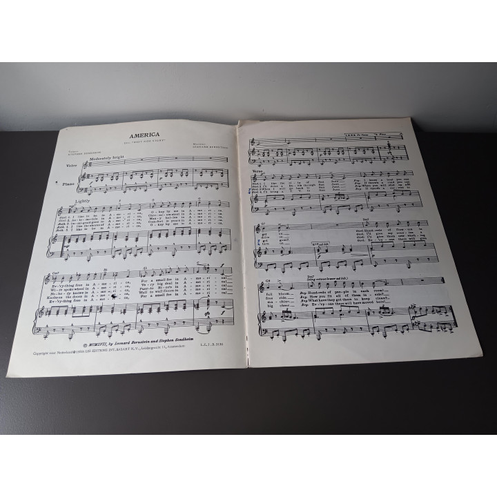 West Side Story - Bladmuziek bundel (1959) - Leonard Bernstein / Stephen Sondheim
