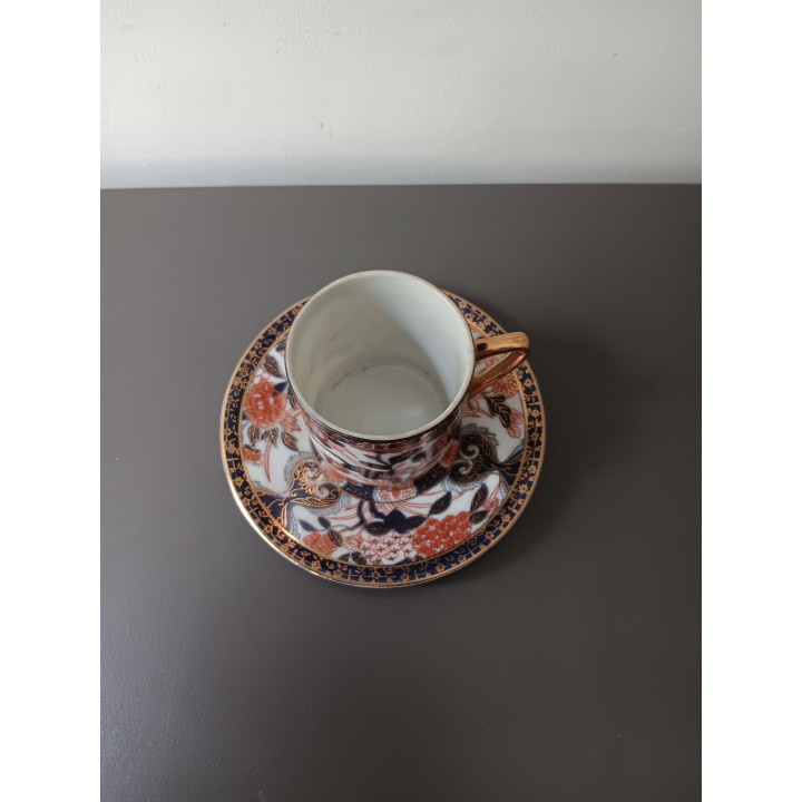 Imari Japan kop en schotel Saji porselein