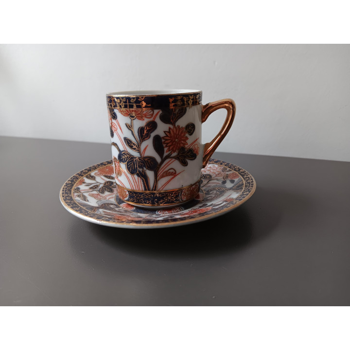 Imari Japan kop en schotel Saji porselein