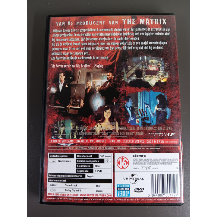 House on Haunted Hill dvd