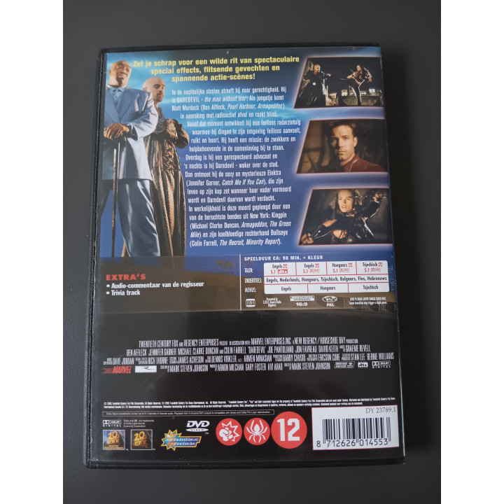 Daredevil dvd