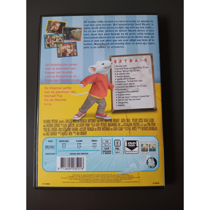 Stuart Little dvd