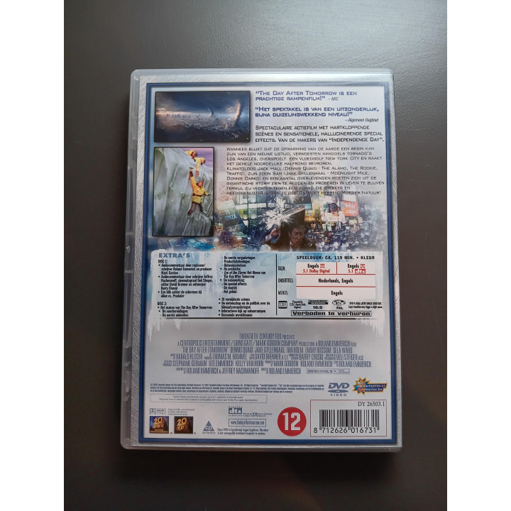 The Day After Tomorrow Two Disc Special Edition DVD