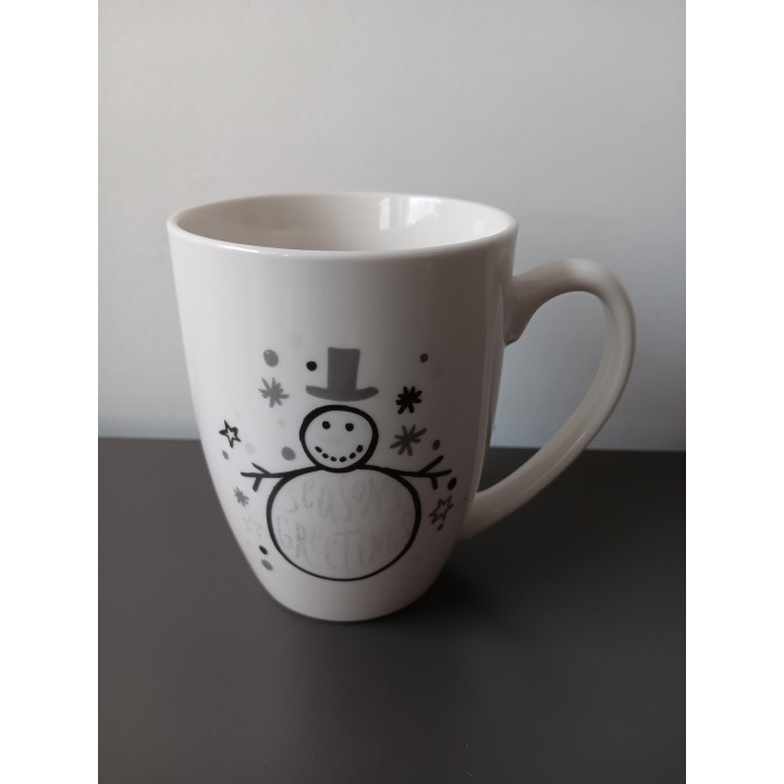 Becky’s mok sneeuwpop Seasons Greetings