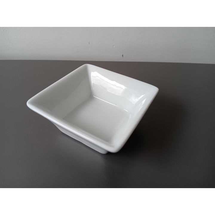 Wit porseleinen amuse schaaltje