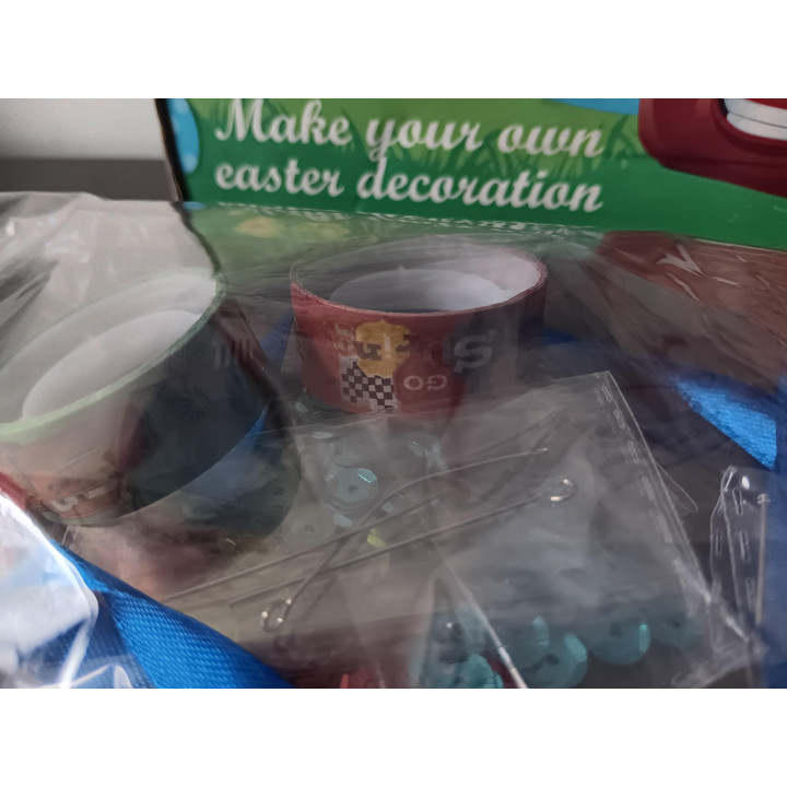 Disney Cars maak je eigen paasdecoratie set (nieuw & compleet)
