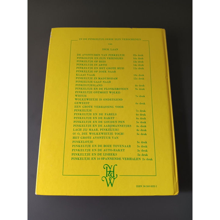Pinkeltje en 10 spannende verhalen - Dick Laan (2e druk, 1972))