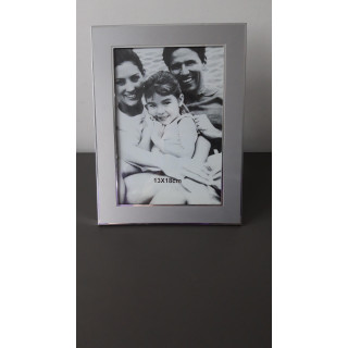 Fotolijst 13 x 18 cm zilvergrijs