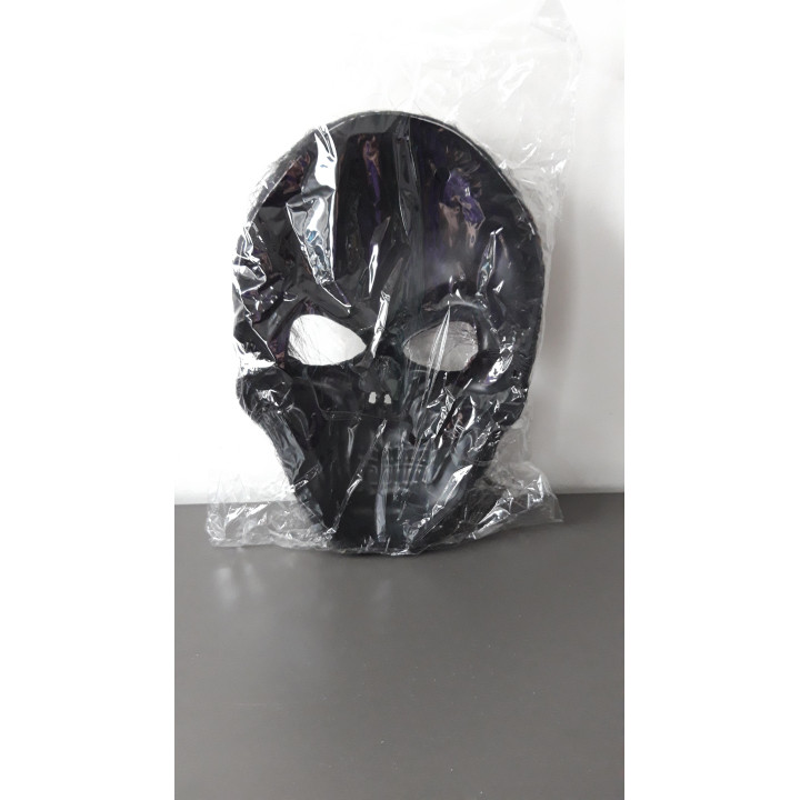 Skelet Masker met Haar Nieuw in Verpakking