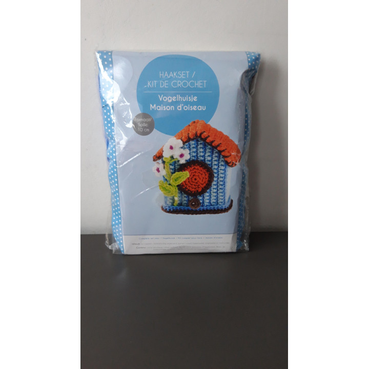 Haakset Vogelhuisje Nieuw in Verpakking
