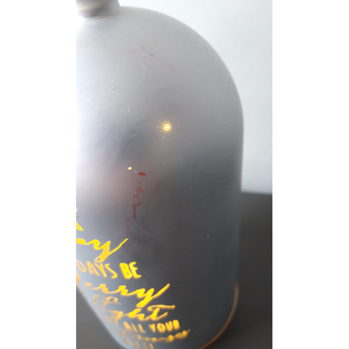 Kerst stolp Merry & Bright met LED