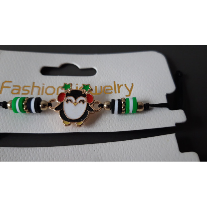 Kerst armbandjes set van 3 verstelbaar