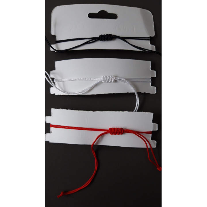 Kerst armbandjes set van 3 verstelbaar
