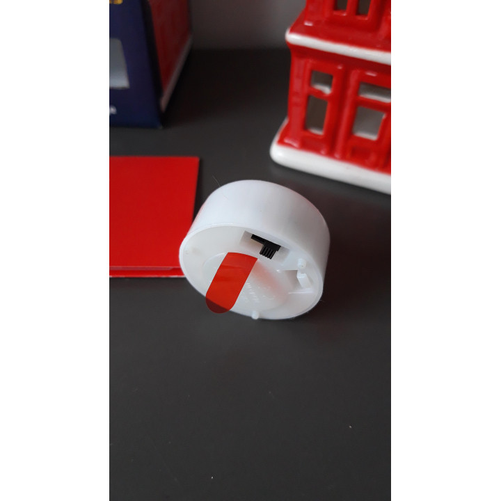 Hollands Keramisch Huisje Nr 5 Vakwerkhuisje met LED lichtje