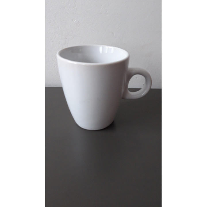 Wit Keramisch Koffiekopje