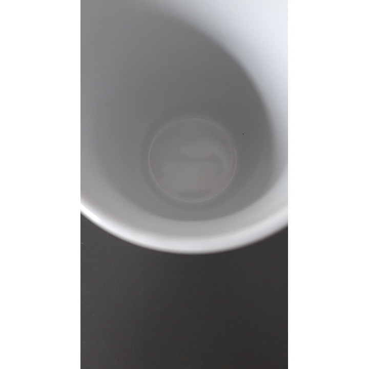 Wit Keramisch Koffiekopje