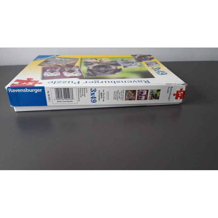 Ravensburger puzzel 3 x 49 dieren