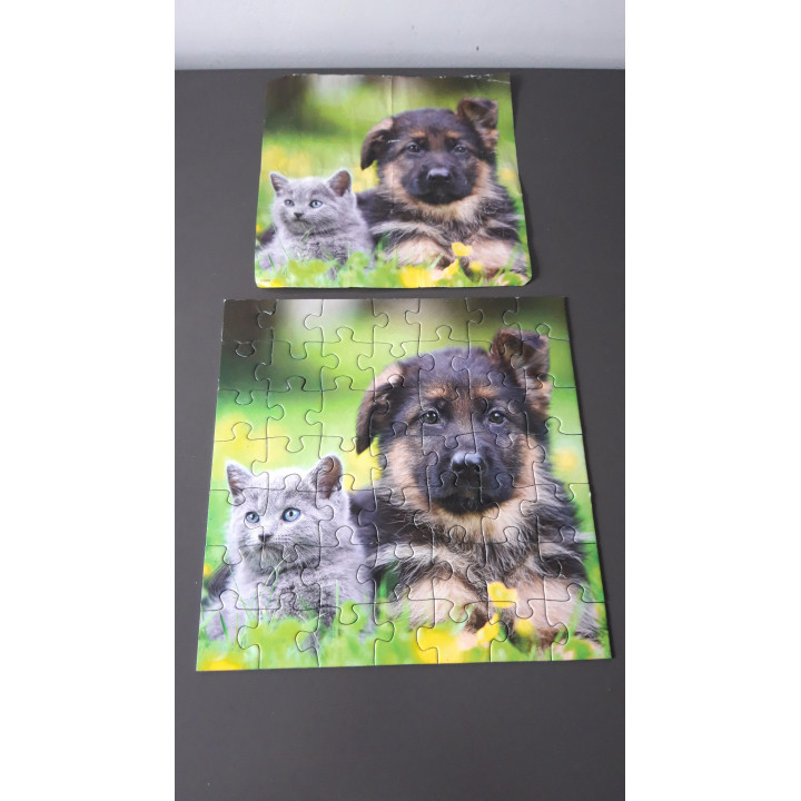 Ravensburger puzzel 3 x 49 dieren