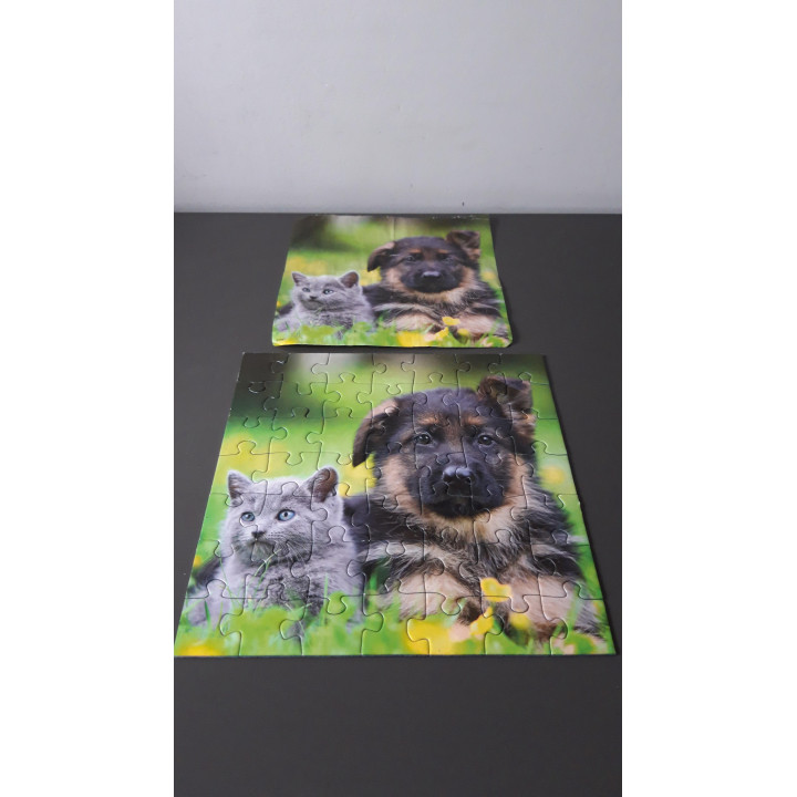 Ravensburger puzzel 3 x 49 dieren