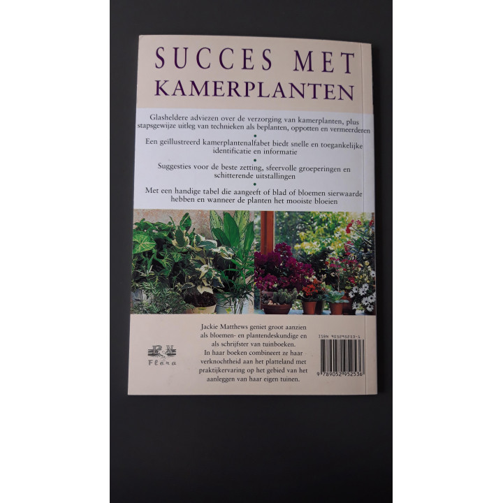 Succes met Kamerplanten Jackie Matthews