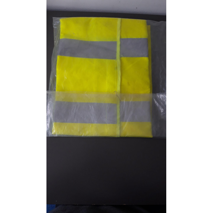 Veiligheidsvest XL geel reflecterend