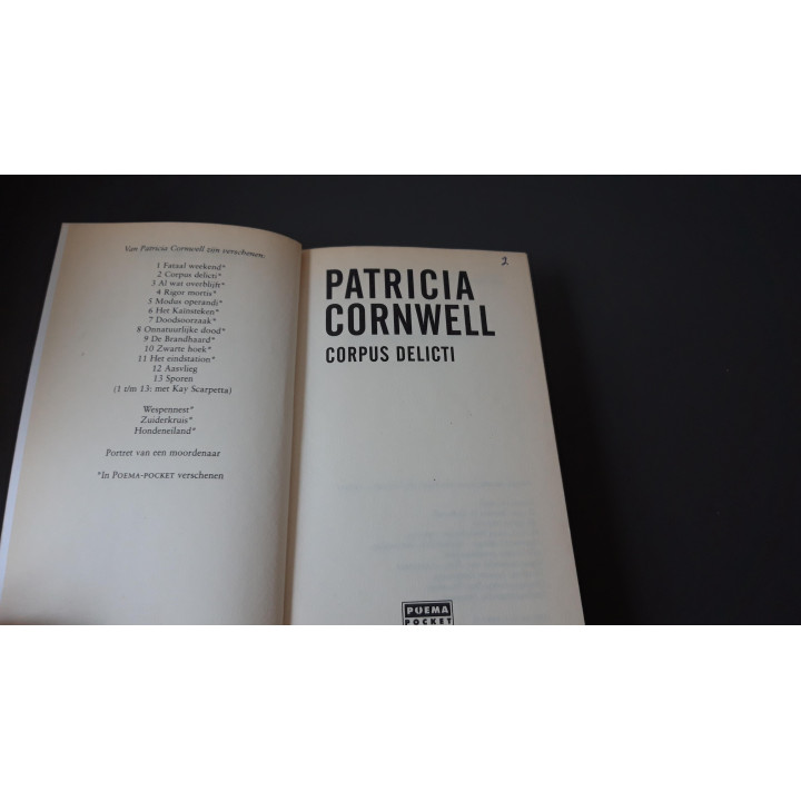 Corpus Delicti Patricia Cornwell