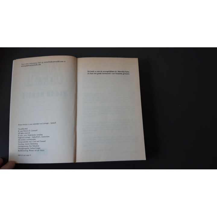 Rigor Mortis Patricia Cornwell