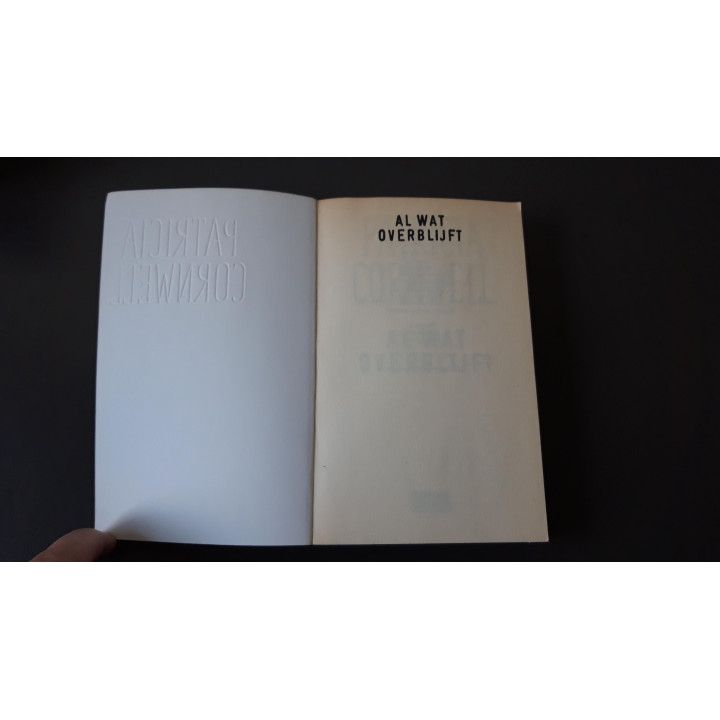 Al Wat Overblijft Patricia Cornwell