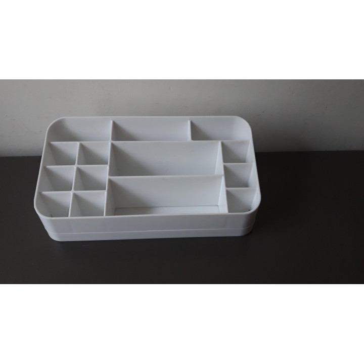 Witte MDesign opbergorganizer met vakjes