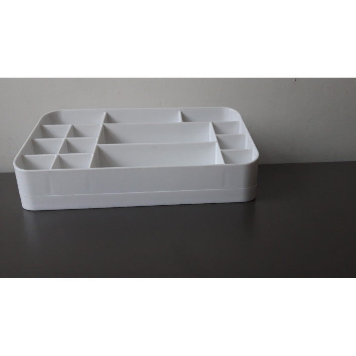 MDesign opbergorganizer met vakjes wit