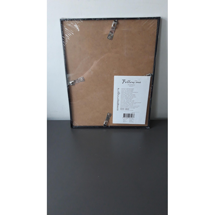 Zwarte fotolijst 24 x 30 cm nieuw