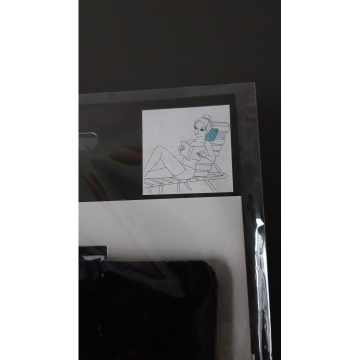 True Spirit handdoek elastiek met kussentje (nieuw)