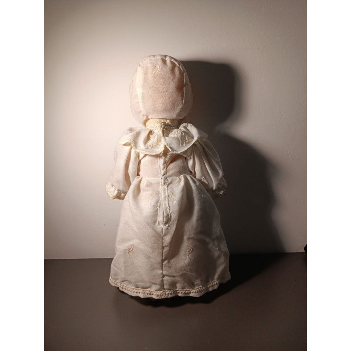 Vintage Wildebras pop 35 cm met originele kleding