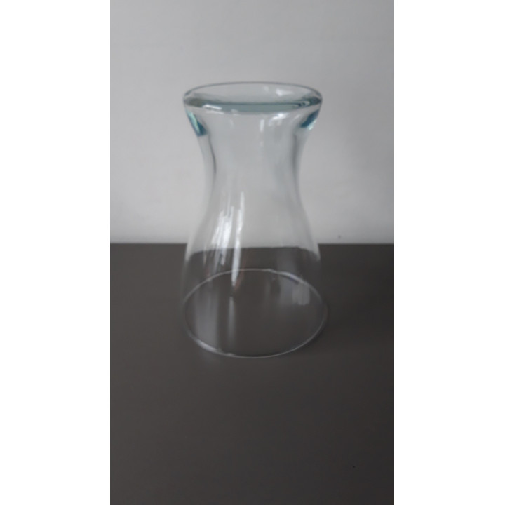 Glazen vaas met elegante vorm