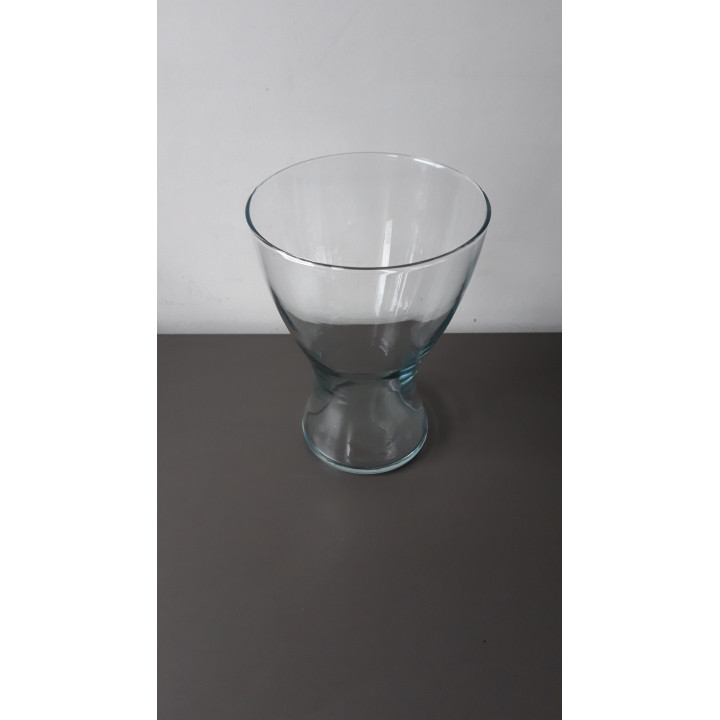 Glazen vaas met elegante vorm