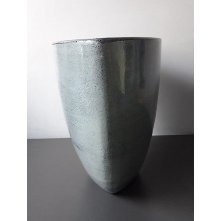 Moderne plantenpot Ice Blue