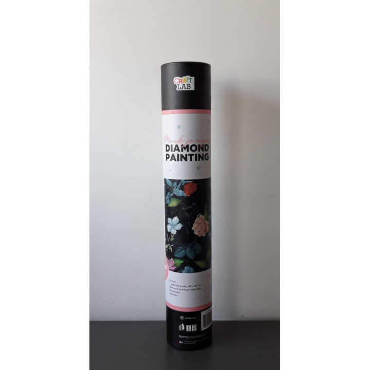 Craft Lab Diamond Painting set 40 x 60 cm bloemen