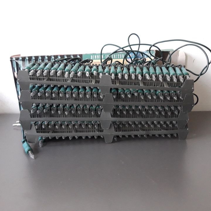 Kerstverlichting 200 lampjes binnen met doos en reservelampjes