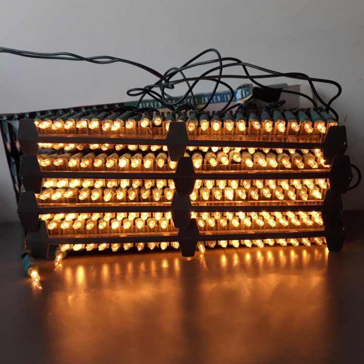 Kerstverlichting 200 lampjes binnen met doos en reservelampjes