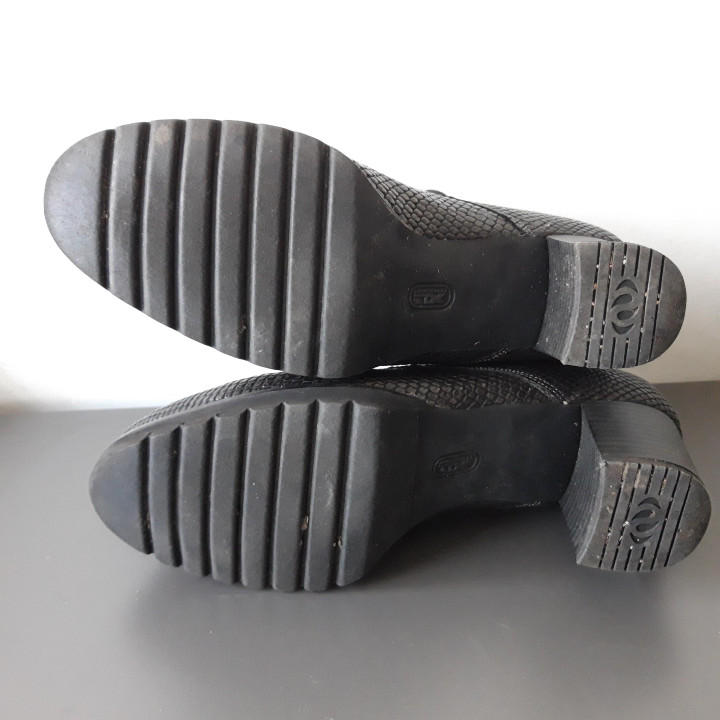 Durea enkellaarsjes met hak maat 40 H-wijdte