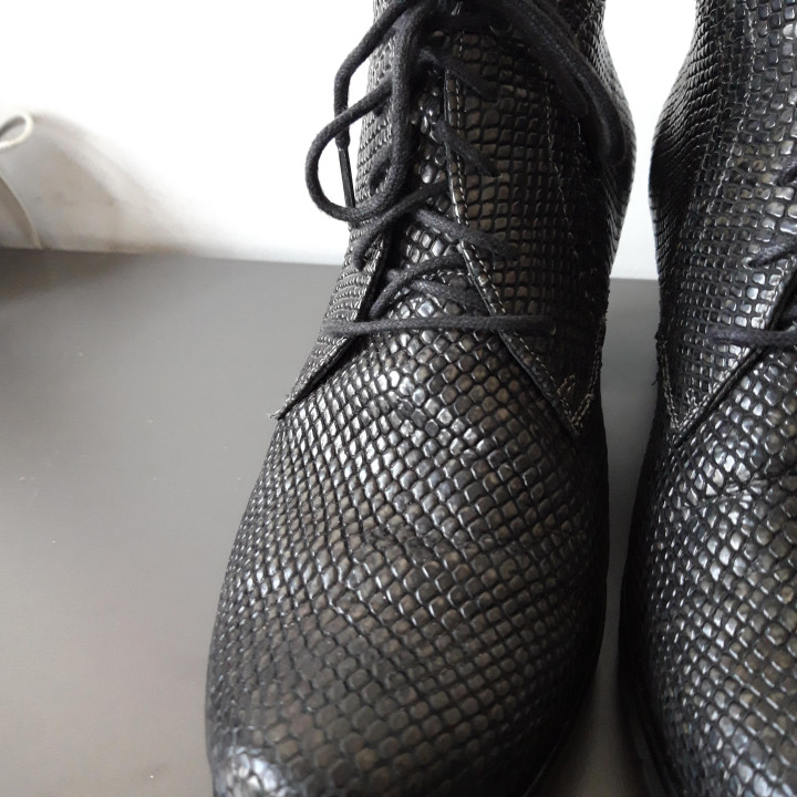 Durea enkellaarsjes met hak maat 40 H-wijdte