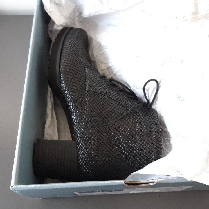 Durea enkellaarsjes met hak maat 40 H-wijdte