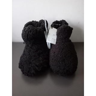 HEMA warme pantoffels zwart maat 39-40