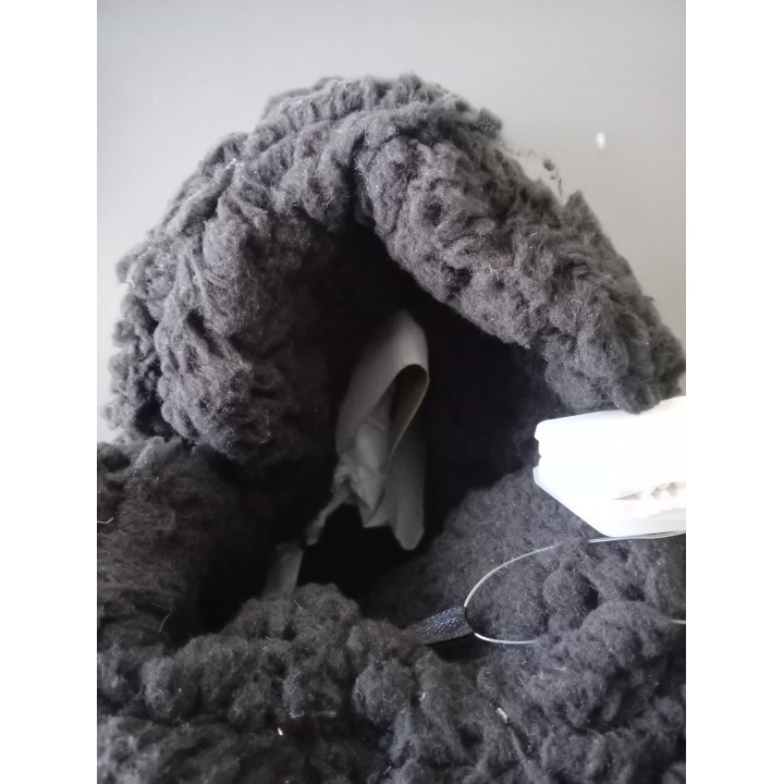 HEMA warme pantoffels zwart maat 39-40