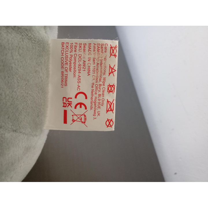 Disney Dumbo knuffel met kerstmuts geluid (35 cm)