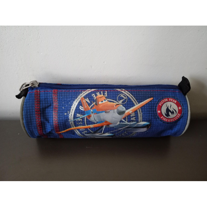 Etui Disney Planes blauw 19 cm